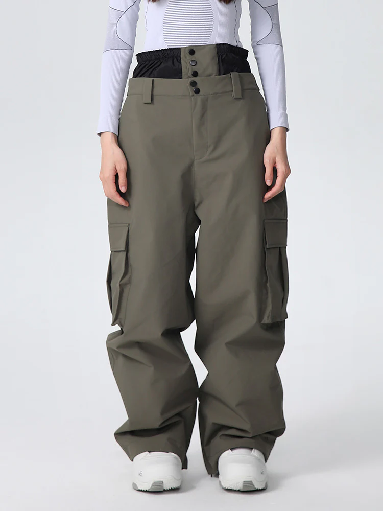 Women's Searipe Durable Mountain Pro All Function Baggy Snow Pants - Image 13