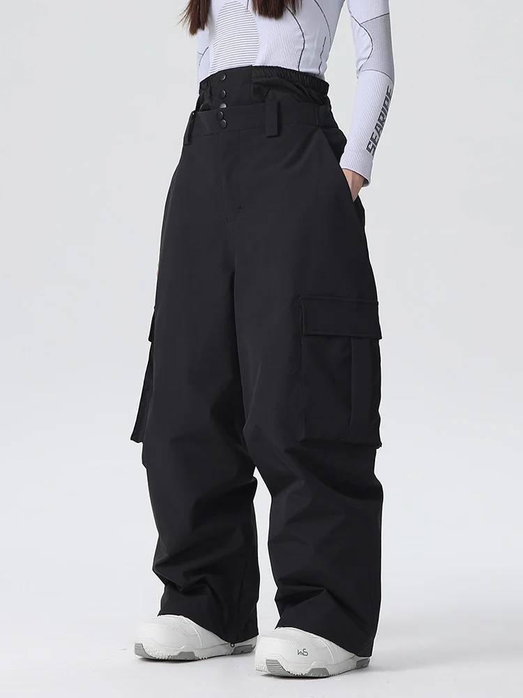 Women's Searipe Durable Mountain Pro All Function Baggy Snow Pants - Image 4