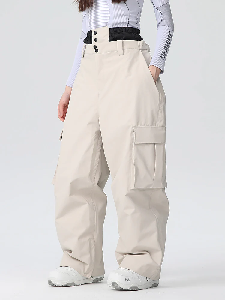 Women's Searipe Durable Mountain Pro All Function Baggy Snow Pants - Image 5