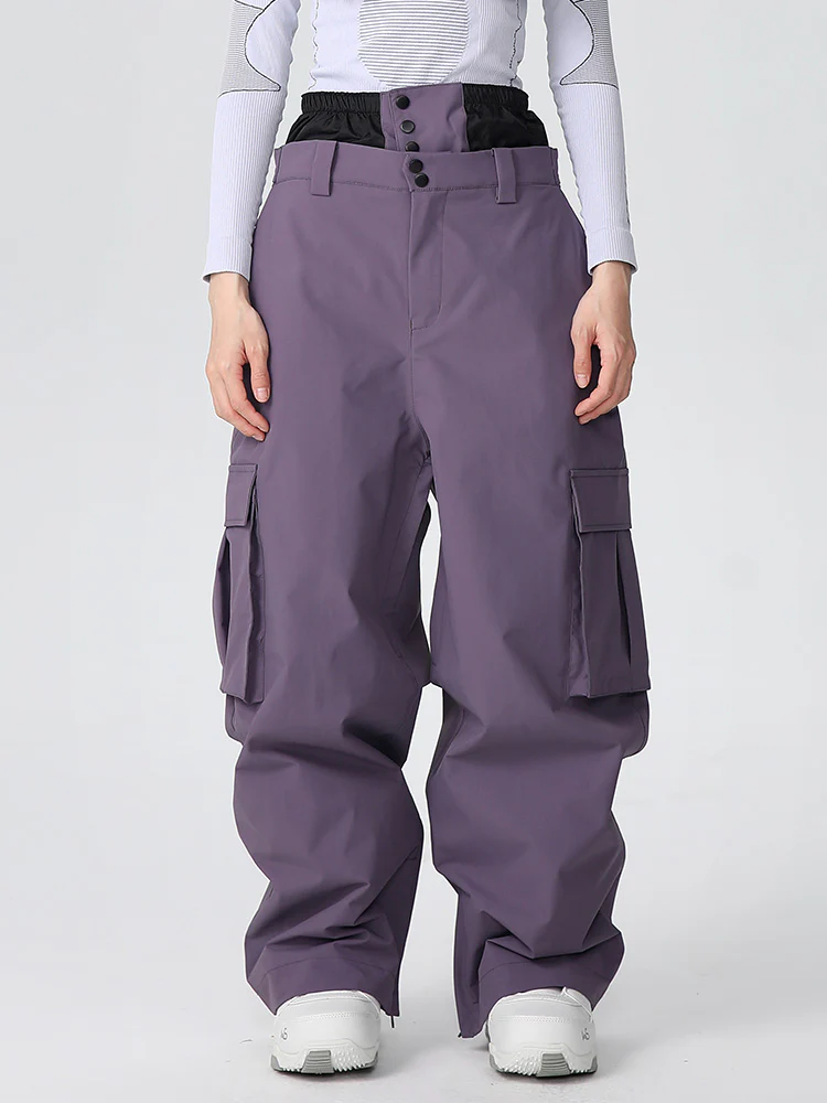Women's Searipe Durable Mountain Pro All Function Baggy Snow Pants - Image 7