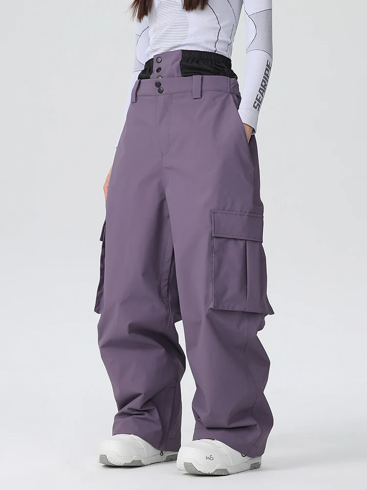 Women's Searipe Durable Mountain Pro All Function Baggy Snow Pants - Image 8
