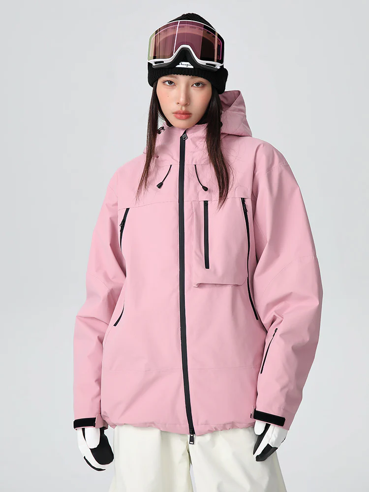 Women's Searipe Durable Mountain Pro All-Terrain Baggy Snow Jacket - Image 12