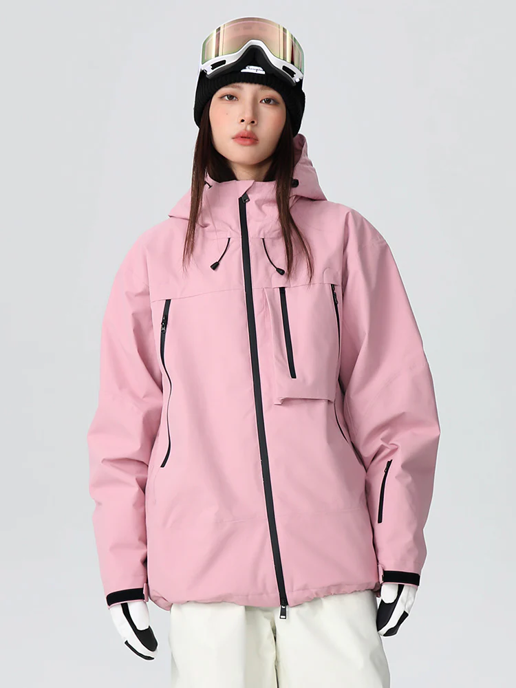 Women's Searipe Durable Mountain Pro All-Terrain Baggy Snow Jacket - Image 13