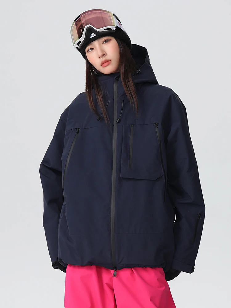 Women's Searipe Durable Mountain Pro All-Terrain Baggy Snow Jacket - Image 15