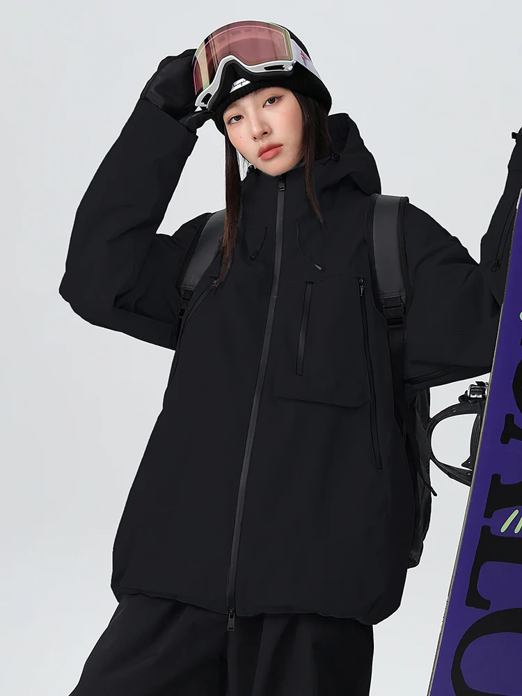 Women's Searipe Durable Mountain Pro All-Terrain Baggy Snow Jacket - Image 19