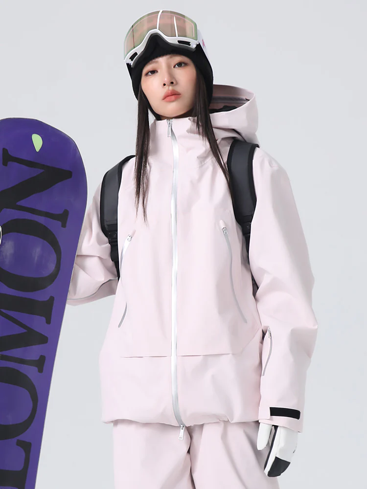 Women's Searipe Durable Mountain Pro All-Weather Baggy Snow Jacket - Image 15