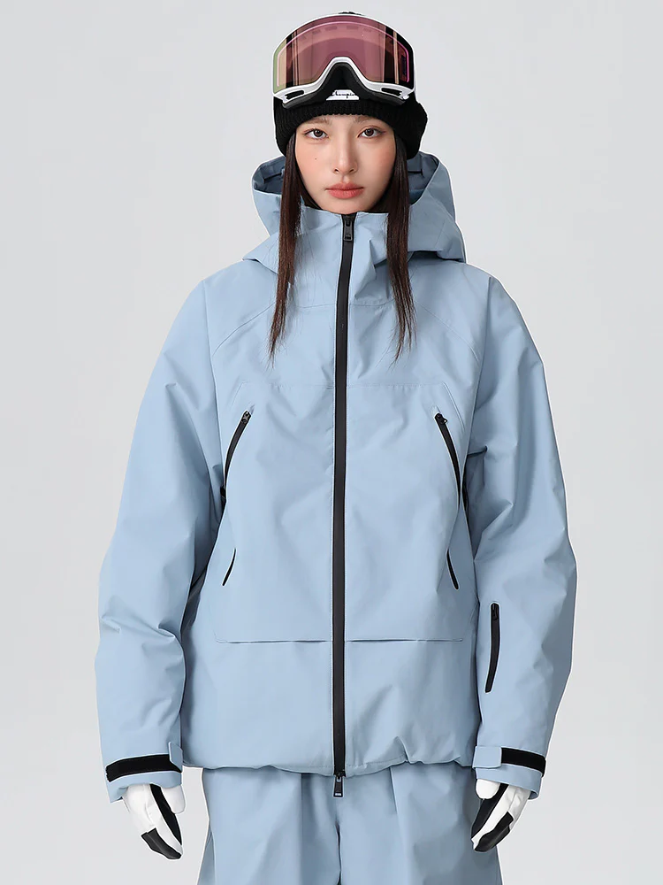 Women's Searipe Durable Mountain Pro All-Weather Baggy Snow Jacket - Image 20