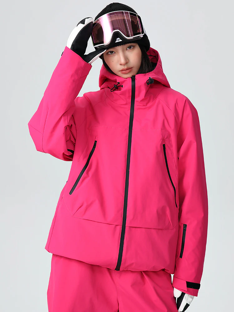 Women's Searipe Durable Mountain Pro All-Weather Baggy Snow Jacket - Image 6
