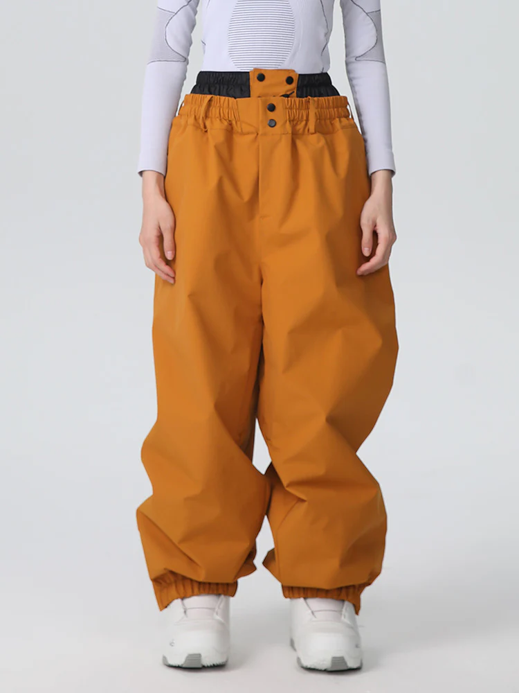 Women's Searipe Durable Mountain Pro All-Weather Baggy Snow Pants - Image 11