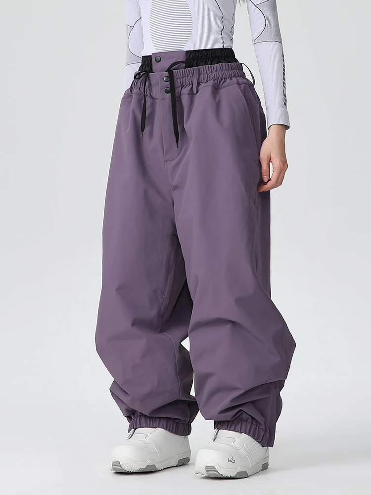 Women's Searipe Durable Mountain Pro All-Weather Baggy Snow Pants - Image 3