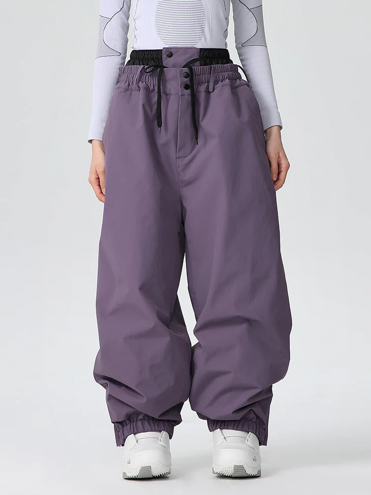 Women's Searipe Durable Mountain Pro All-Weather Baggy Snow Pants - Image 4