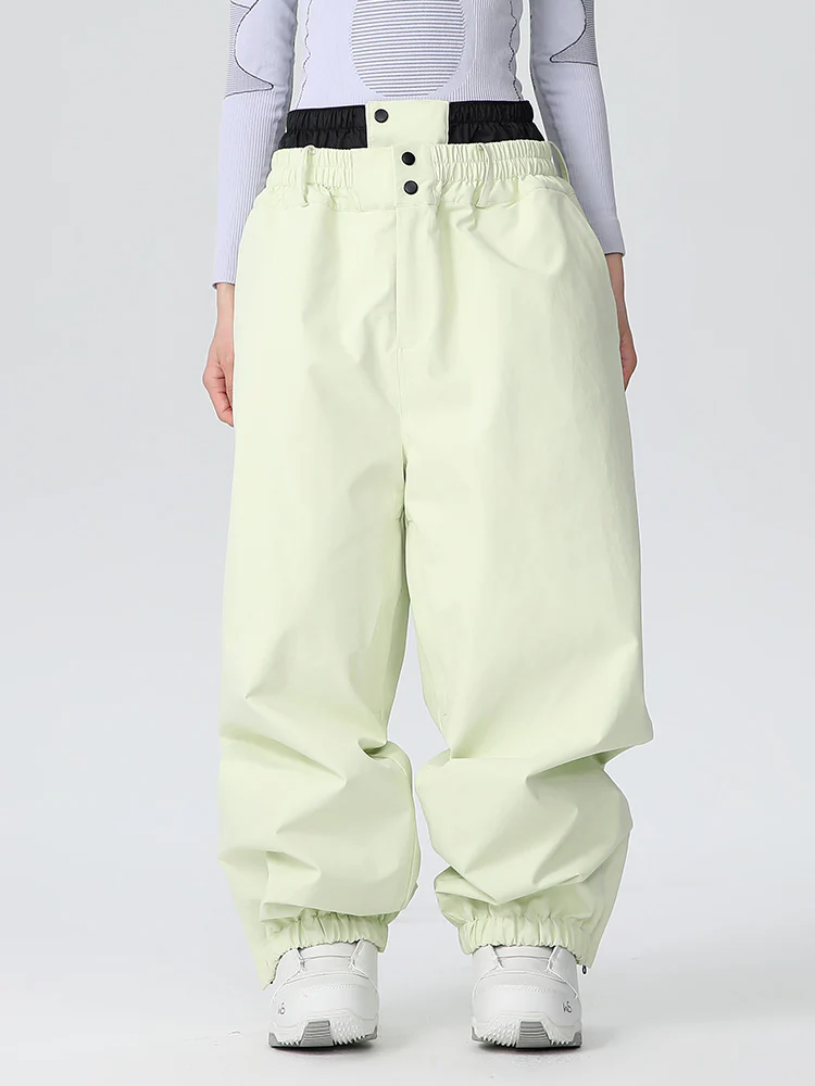 Women's Searipe Durable Mountain Pro All-Weather Baggy Snow Pants - Image 6