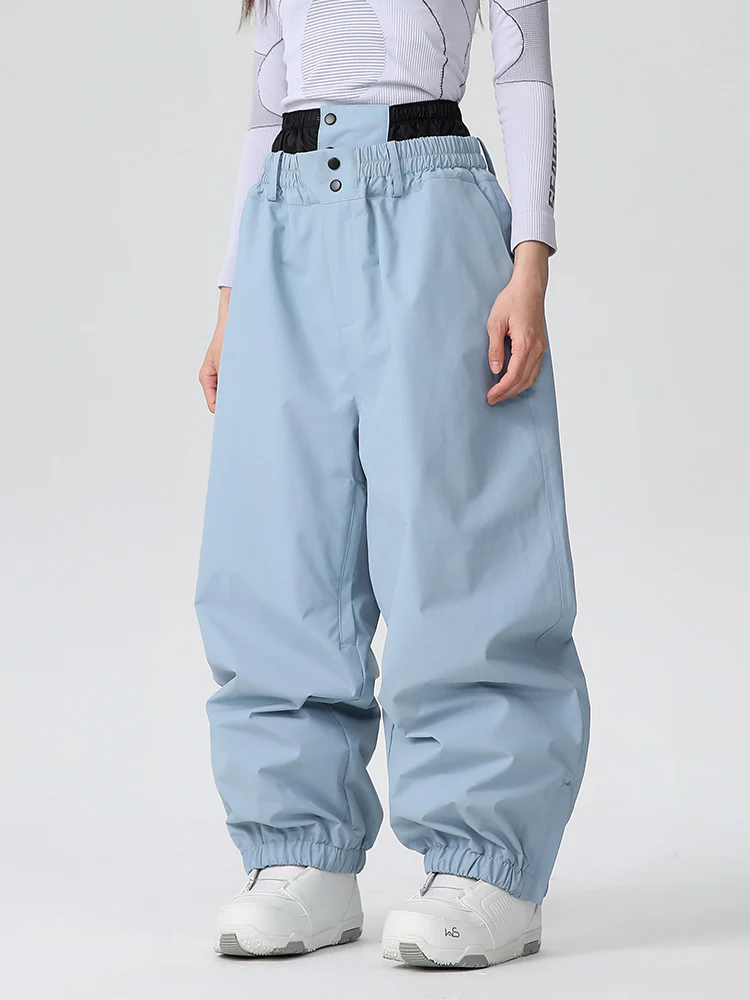 Women's Searipe Durable Mountain Pro All-Weather Baggy Snow Pants - Image 8