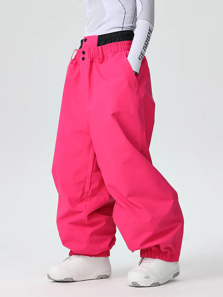 Women's Searipe Durable Mountain Pro All-Weather Baggy Snow Pants - Image 9