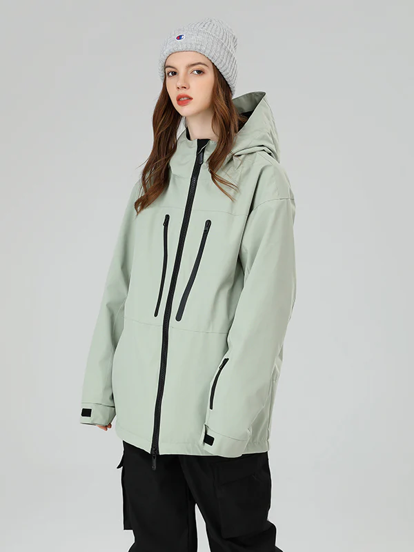 Women's Searipe Independent Windbreaker Snow Jacket - Image 3
