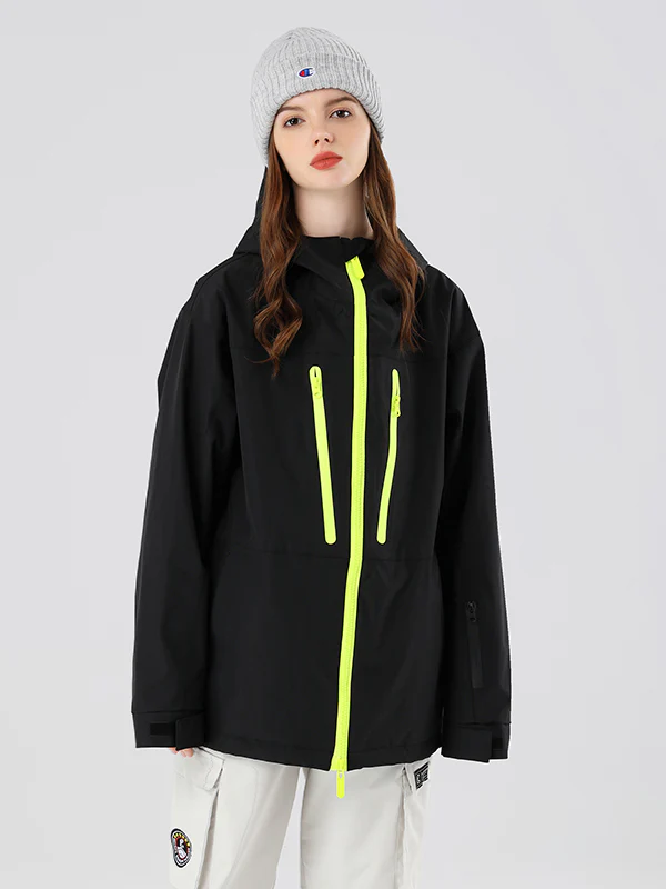Women's Searipe Independent Windbreaker Snow Jacket - Image 4