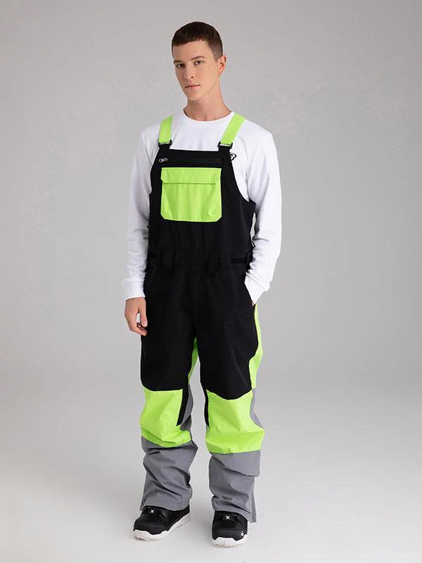 Women's Searipe Mountain Discover Colorblock Ski Pants Bibs - Image 17