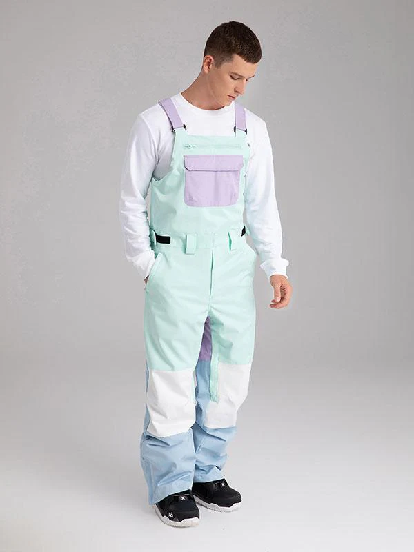 Women's Searipe Mountain Discover Colorblock Ski Pants Bibs - Image 19
