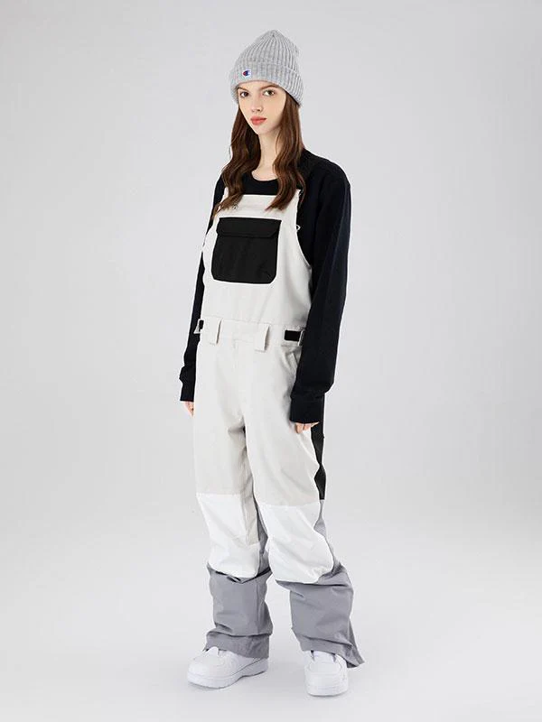 Women's Searipe Mountain Discover Colorblock Ski Pants Bibs - Image 3