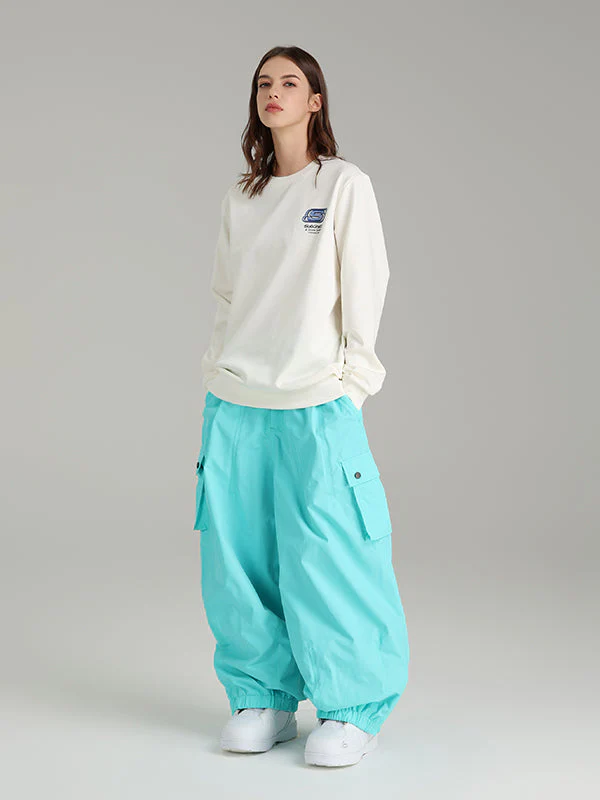Women's Searipe Prime Baggy Cargo Snowboard Pants - Image 14
