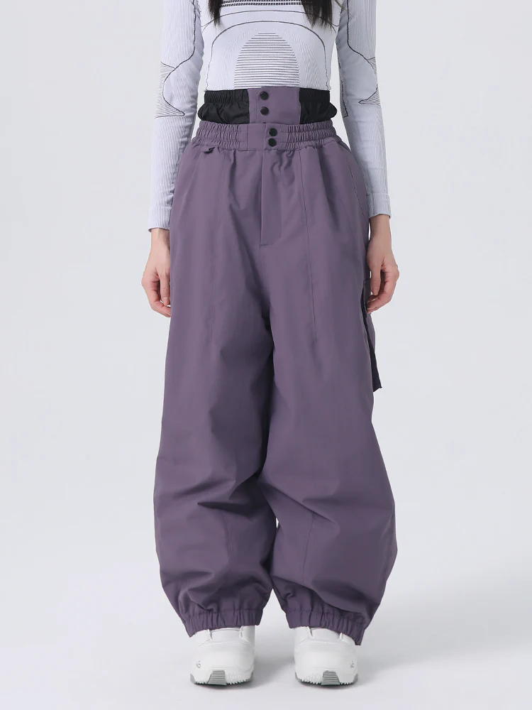 Women's Searipe Prime Baggy Cargo Snowboard Pants - Image 18
