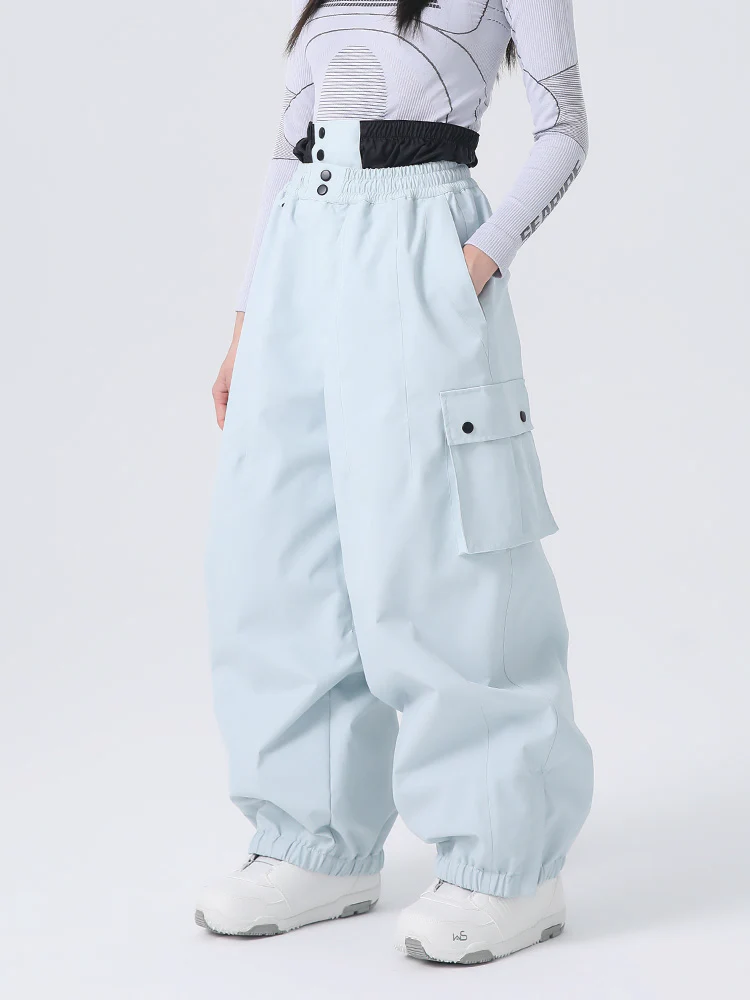 Women's Searipe Prime Baggy Cargo Snowboard Pants - Image 19