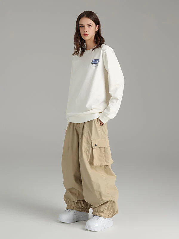 Women's Searipe Prime Baggy Cargo Snowboard Pants - Image 4