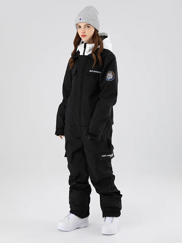 Women's Searipe Mountain Slope Star One Piece Snowsuit Ski Jumpsuit - Image 3
