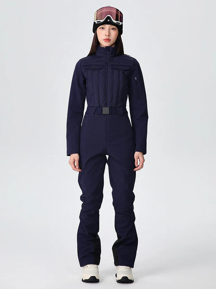 Women's Searipe Nordic Diva Mountain Chic All-Weather Ski Jumpsuit - Image 5