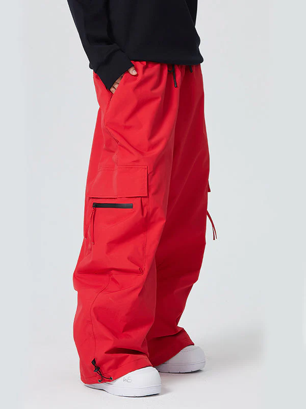 Women's Searipe Prime Cargo Baggy Snowboard Pants - Image 4
