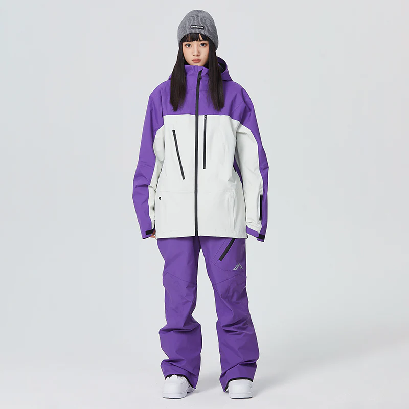 Women's Searipe Snow Pioneer Mountain Snowsuits - Jacket and Pants Set - Image 3