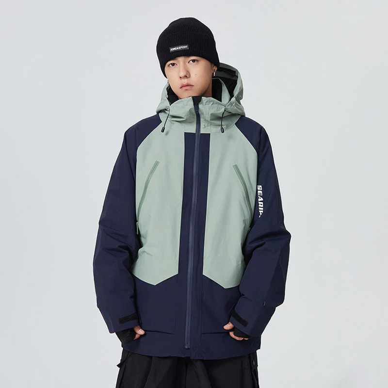 Women's Searipe SnowMaster Color Block Mountain Snowboard Jacket - Image 3