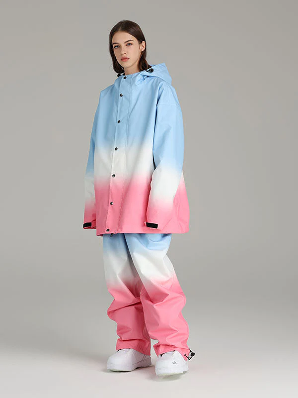 Women's Searipe Sky Gradient Snow Jacket & Pants Set - Image 3