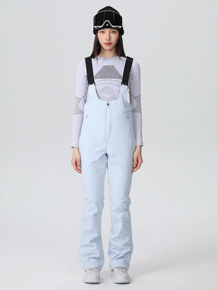 Women's Searipe Tailored Flex Flare Ski Bibs Overalls - Image 5