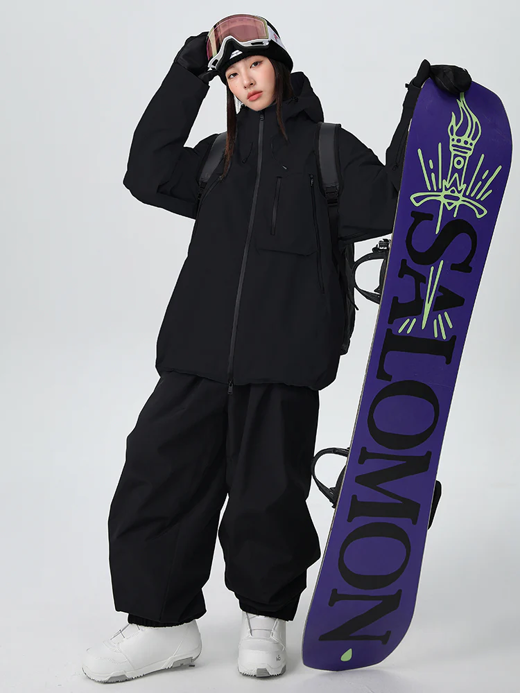 Women's Searipe Unisex Durable Mountain Pro All-Terrain Baggy Snow Suit - Image 27