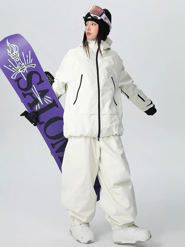 Women's Searipe Unisex Durable Mountain Pro All-Weather Baggy Snow Suit - Image 12
