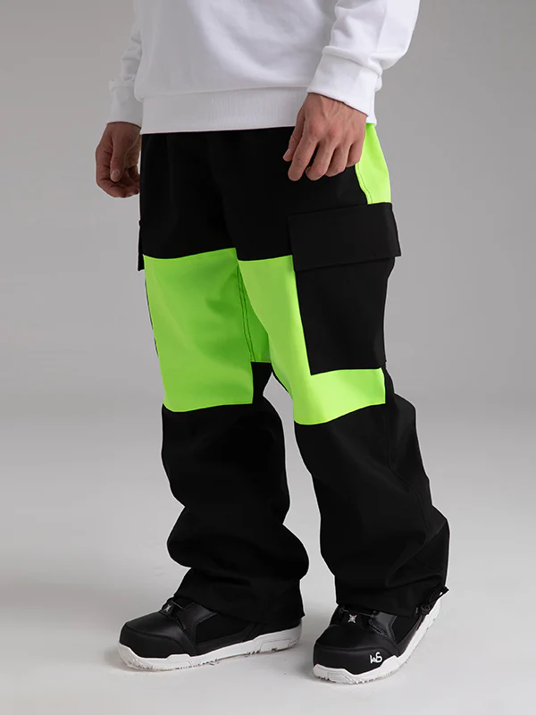Women's Searipe Winter Freerider Colorblock Cargo Snow Pants - Image 10