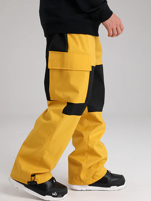 Women's Searipe Winter Freerider Colorblock Cargo Snow Pants - Image 8