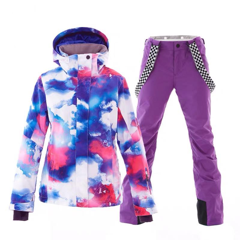 Women's SMN Winter Fashion Everbright Ski Suits - Jacket & Pants Set - Image 3