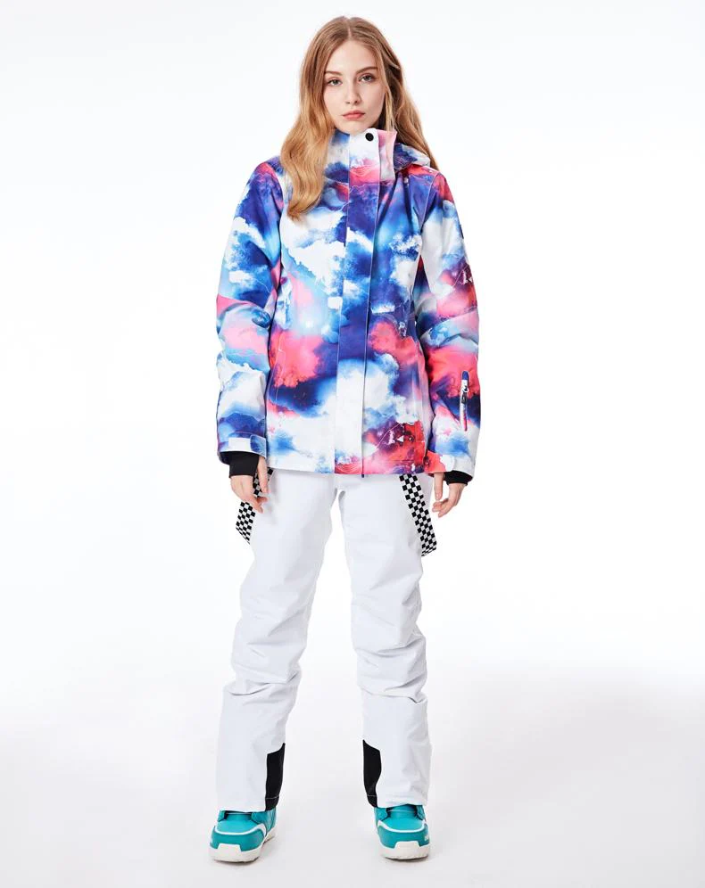 Women's SMN Winter Fashion Everbright Ski Suits - Jacket & Pants Set - Image 4