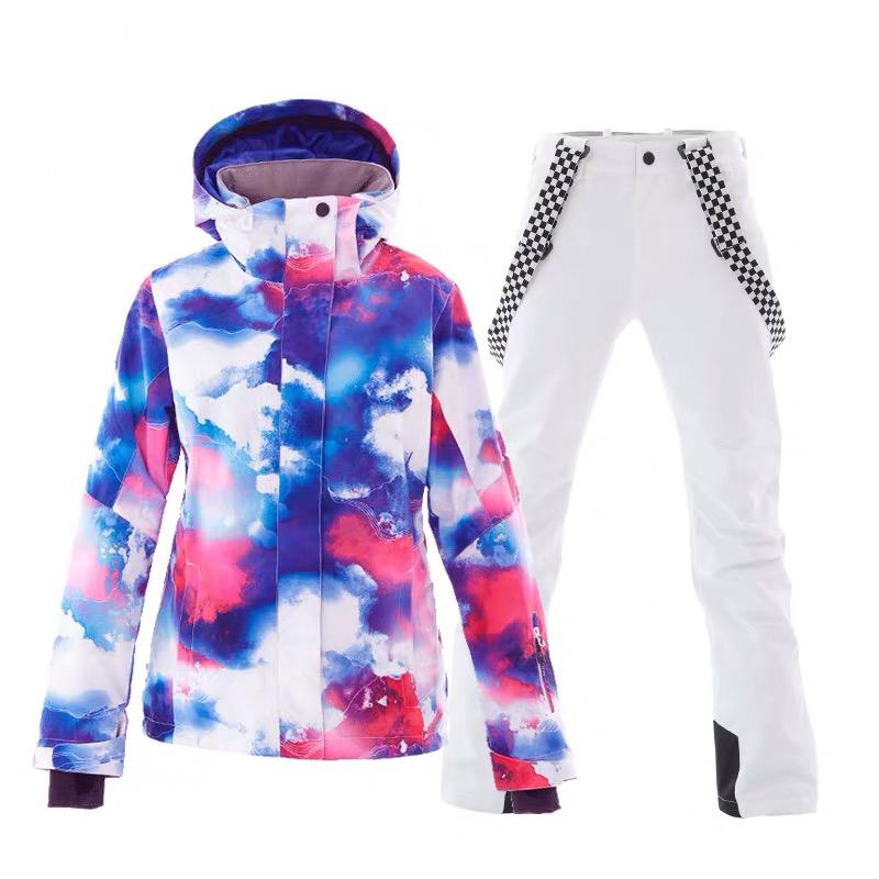 Women's SMN Winter Fashion Everbright Ski Suits - Jacket & Pants Set - Image 6