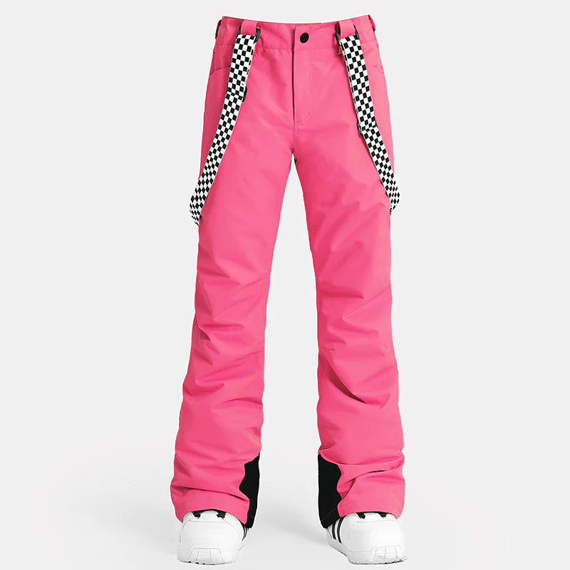 Women's SMN Winter Highland Mountain Snow Pants With Adjustable Suspenders - Image 3