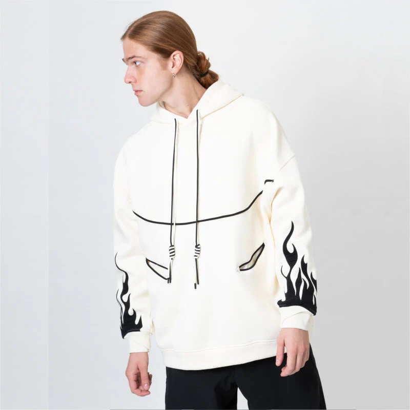 Women's Snowall Unisex Firefly Furious Water Resistant Hoodie - Image 3
