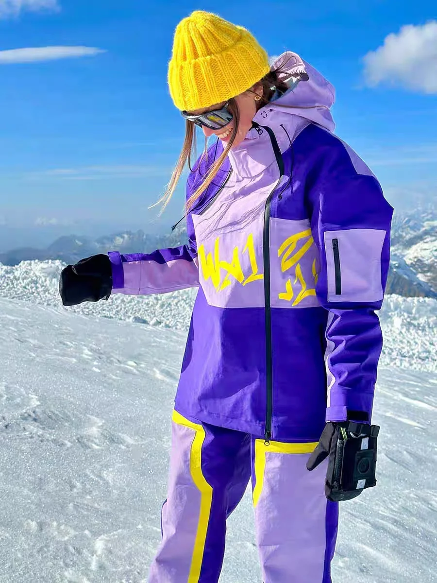 Women's Snowall Unisex Mountain Crew Waterproof Snowboard Suits - Image 2