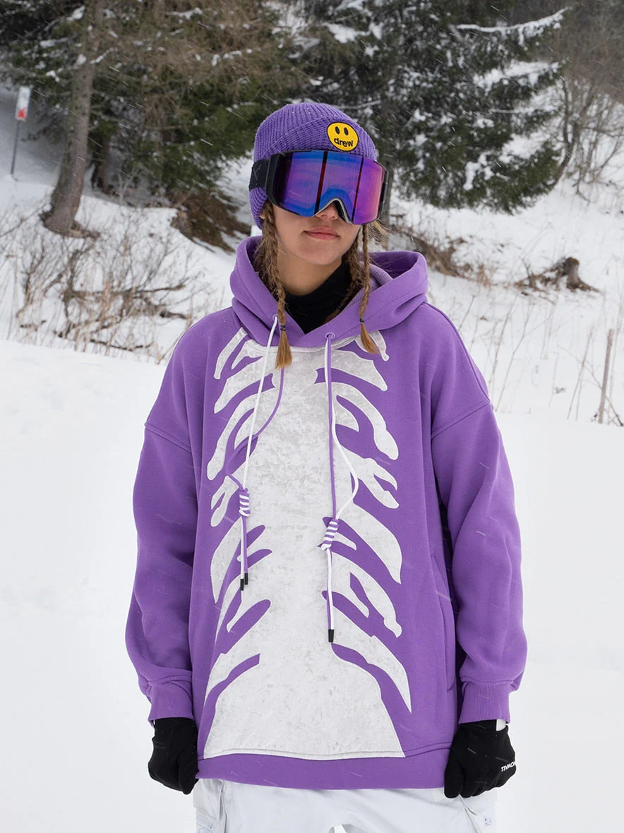 Women's Snowall Unisex Mountain Top Water Resistant Hoodie - Image 4