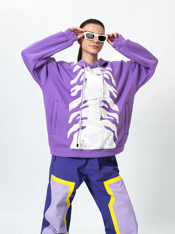 Women's Snowall Unisex Mountain Top Water Resistant Hoodie - Image 5