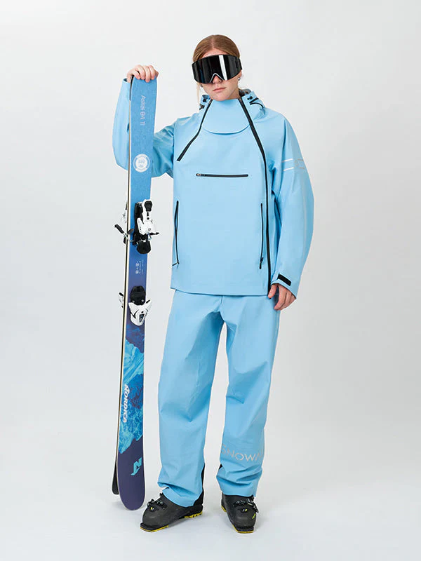 Women's Snowall Unisex Mountain Warrior Waterproof Snowboard Suits - Image 4