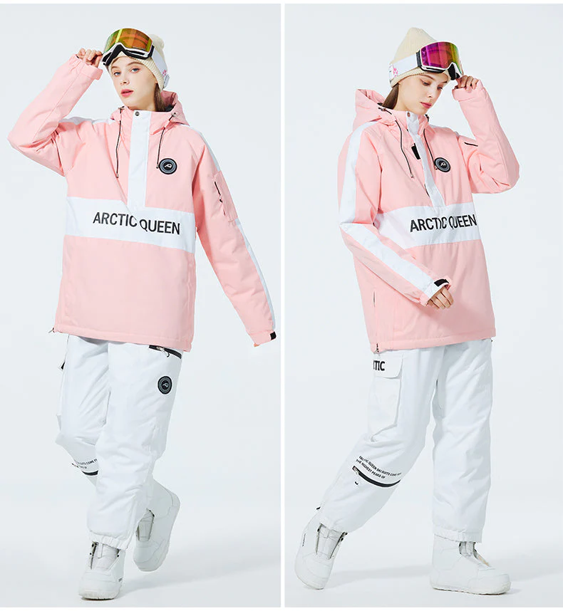 Women's Arctic Queen Trendy Cargo Snowboard Pants - Image 5
