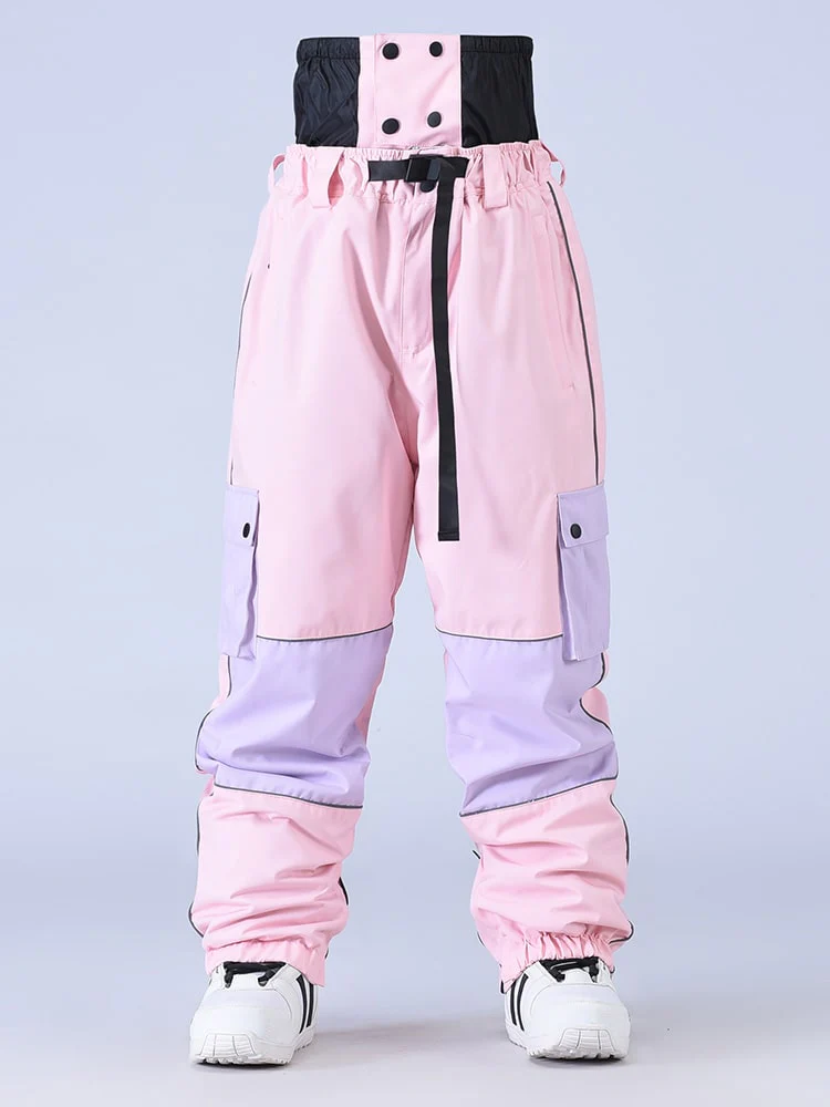 Women's SnowCraze Alpine Explorer Freestyle Baggy Snow Pants - Image 17