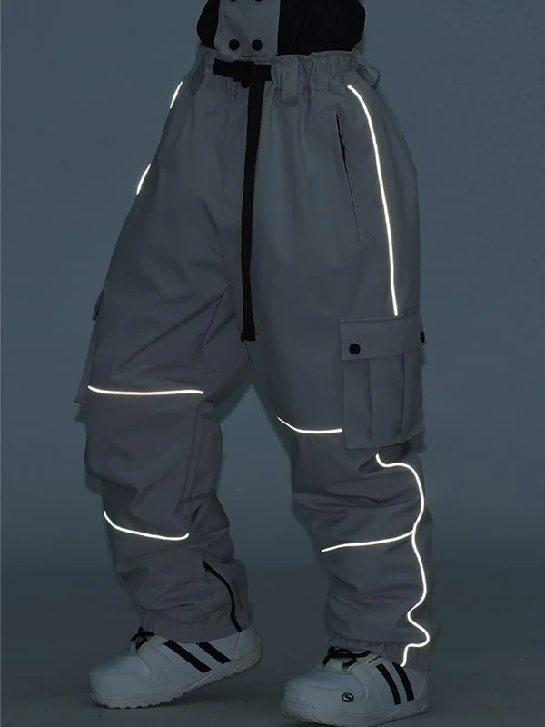 Women's SnowCraze Alpine Explorer Freestyle Baggy Snow Pants - Image 7
